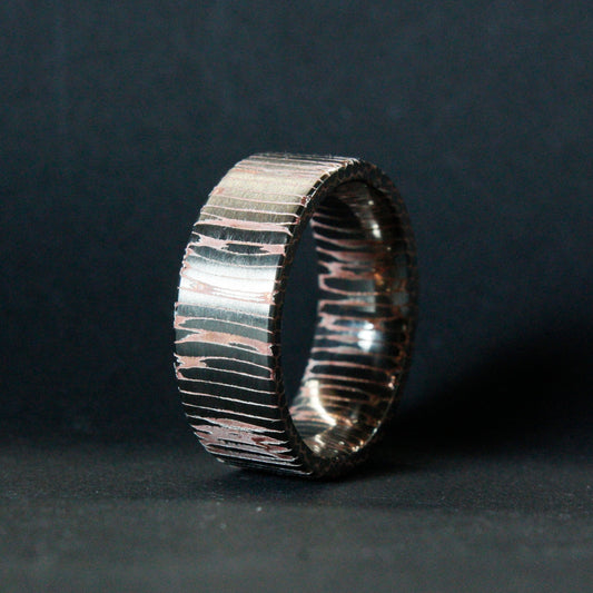 Lightly Etched Superconductor Ring
