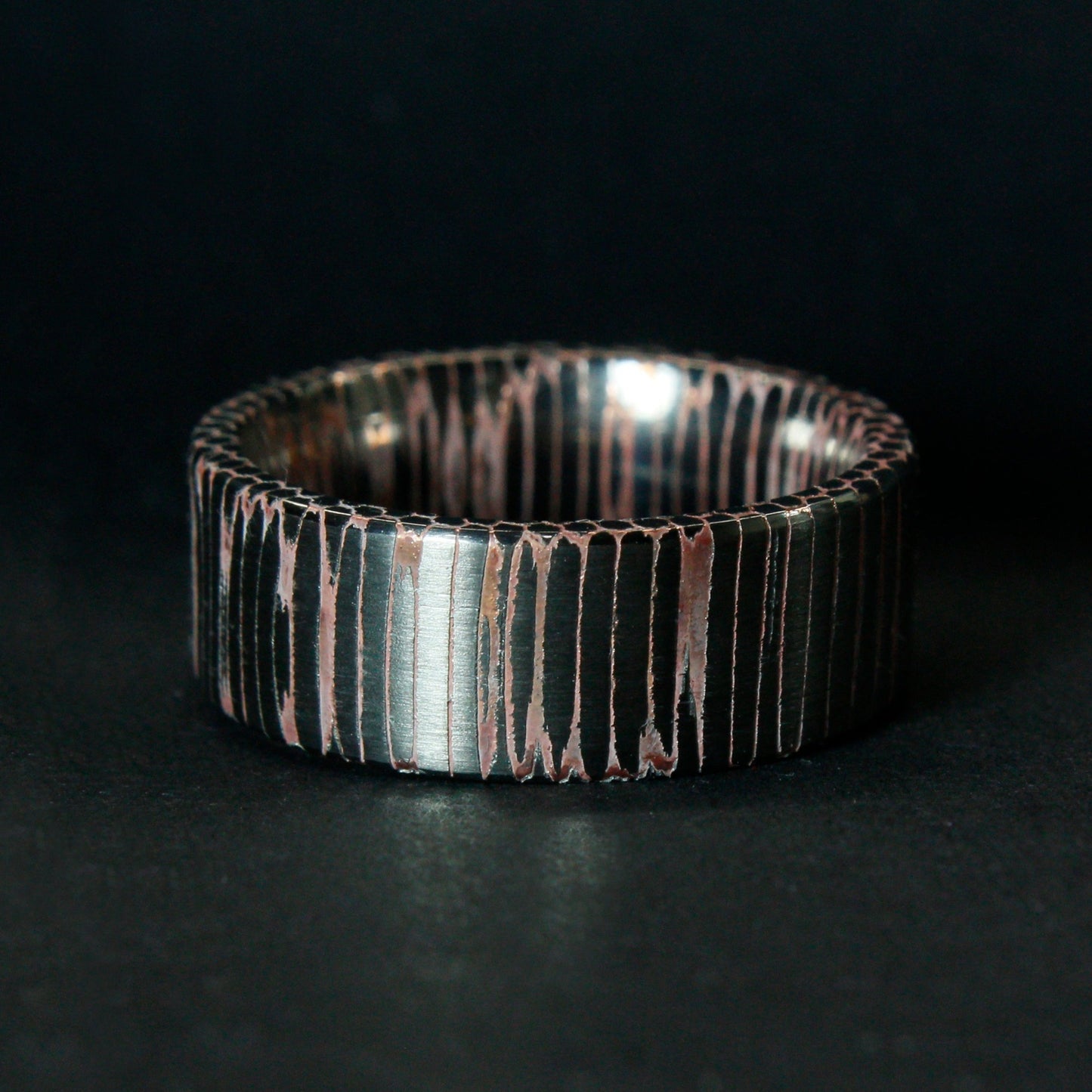 Lightly Etched Superconductor Ring