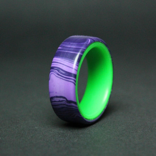 The Joker Ring - Glow in the Dark Resin Ring