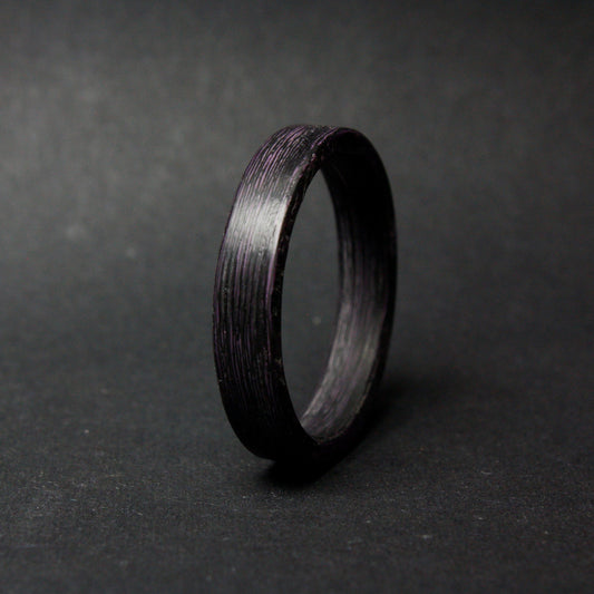 Purple Carbon Fiber Ring