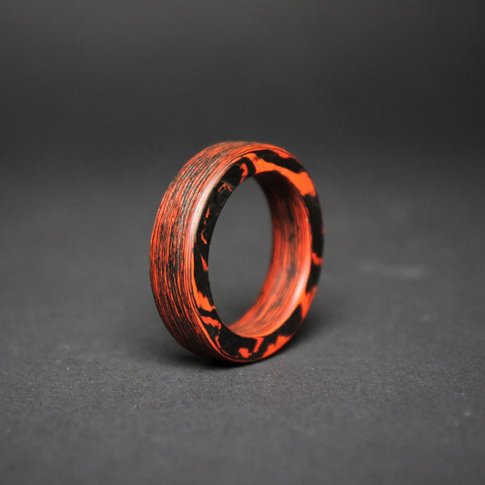 Lava Carbon Fiber Ring