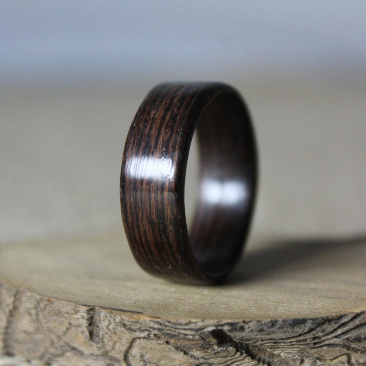 Wenge Bentwood Ring