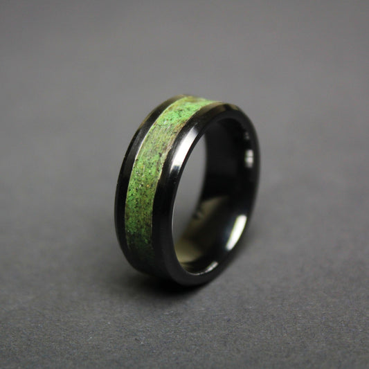 The Titan Ring - Black Ceramic Glow Ring