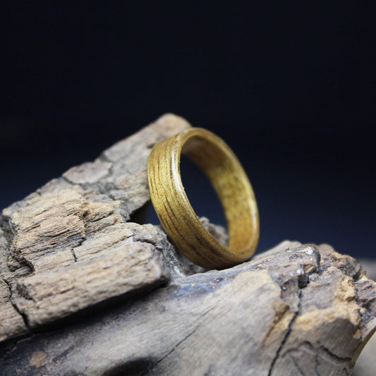 African Walnut Bentwood Ring