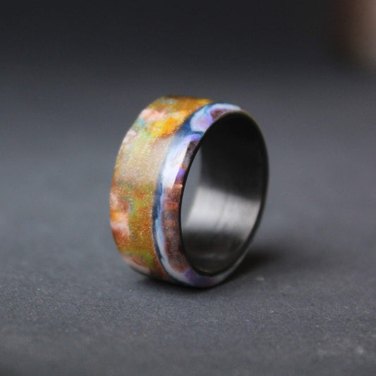 Epoxy and Carbon Fiber Ring