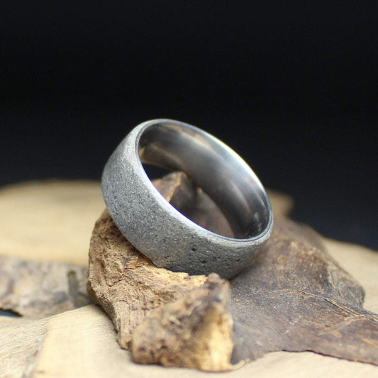 Concrete and Stainless Steel Ring