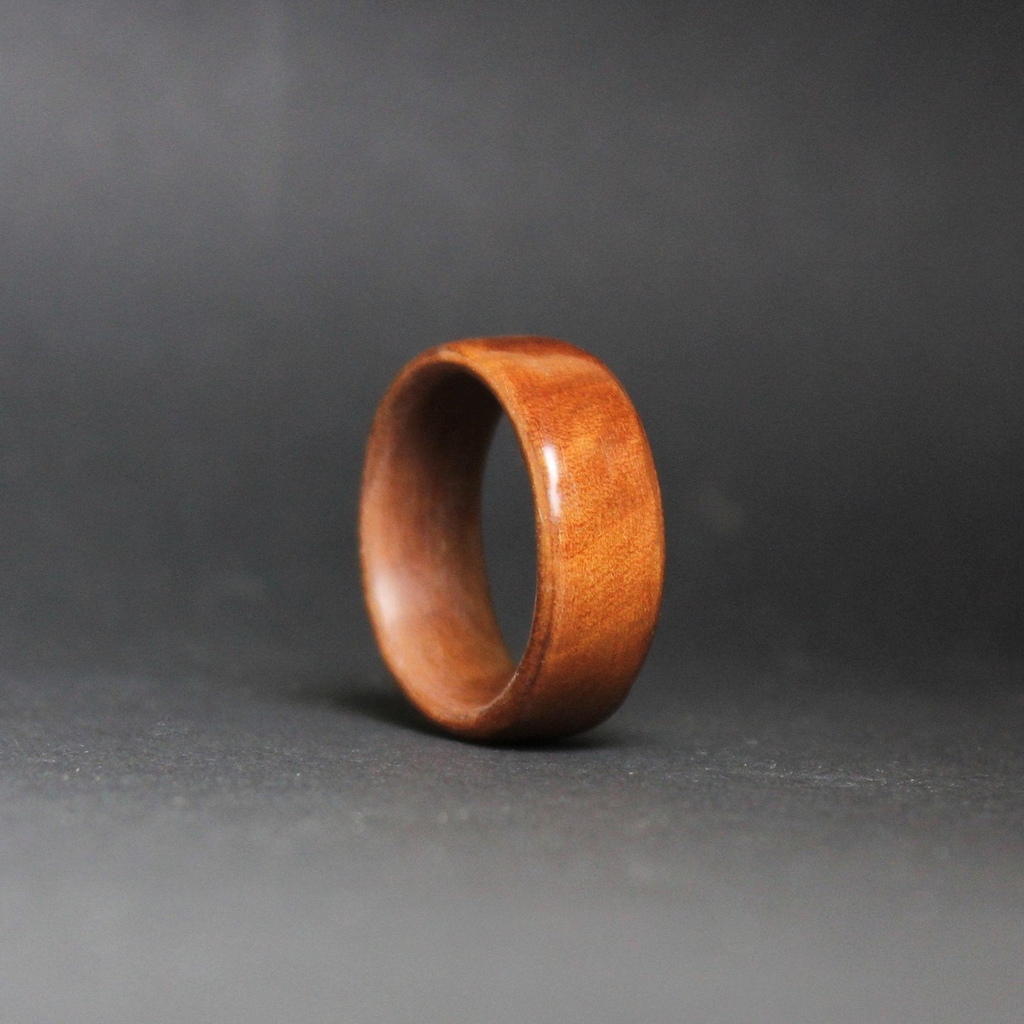 Madrone Burl Bentwood Ring