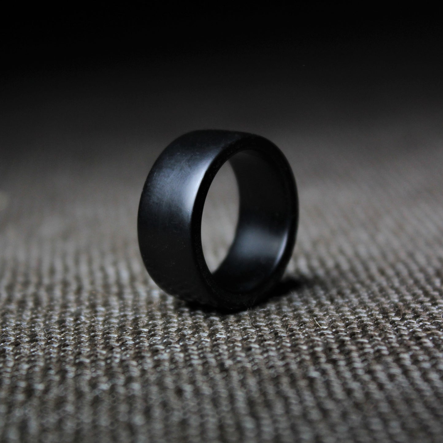 Blackout - Black Epoxy Ring