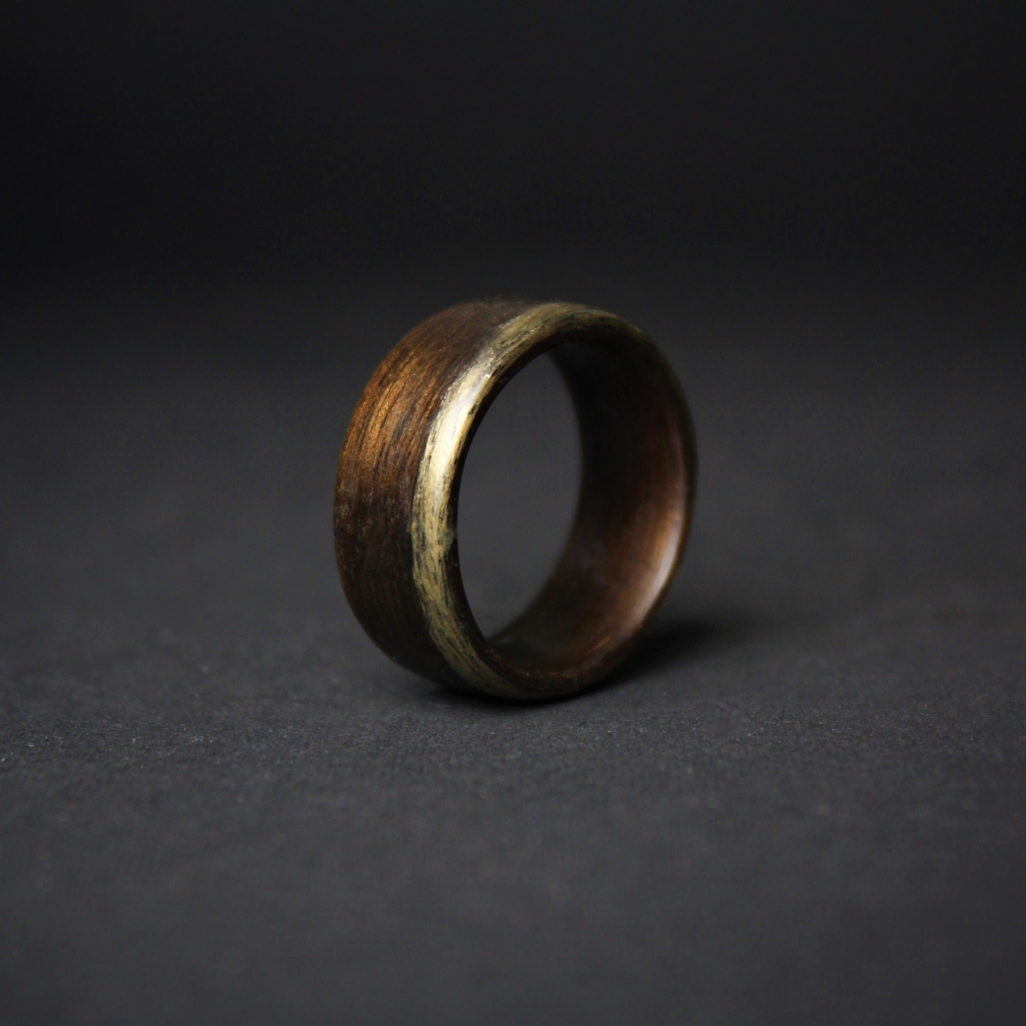 Smoked Eucalyptus Bentwood online Ring