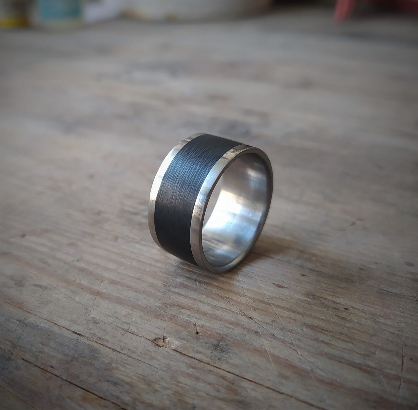 Titanium Carbon Fiber Ring