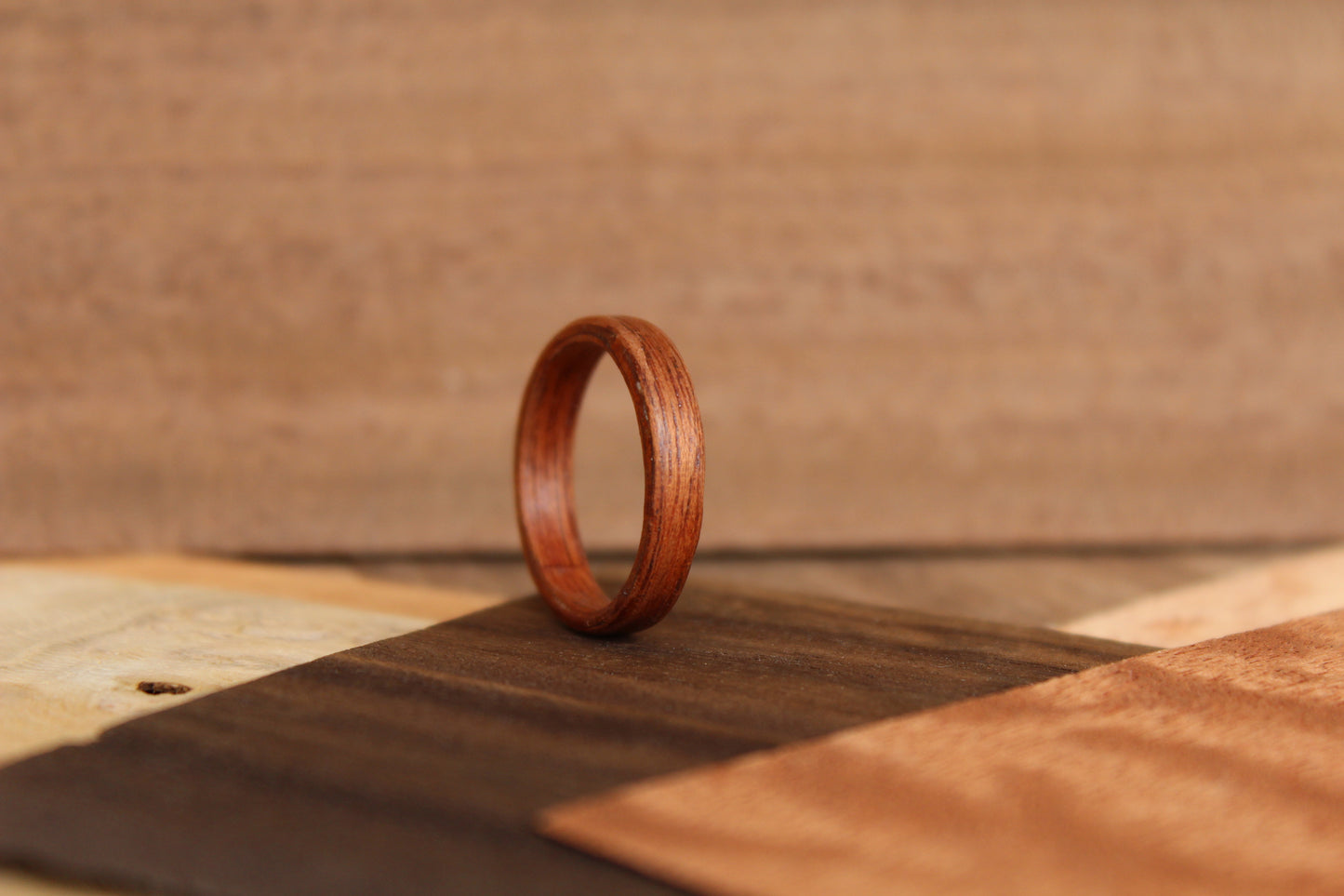 Mahogany Bentwood Ring