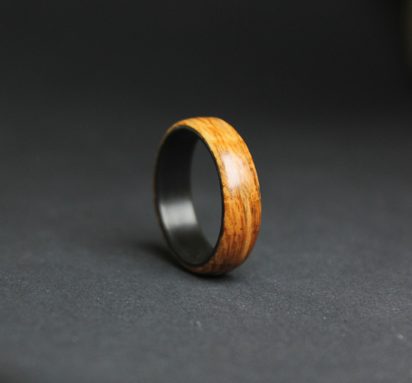 Wood and Carbon Ring