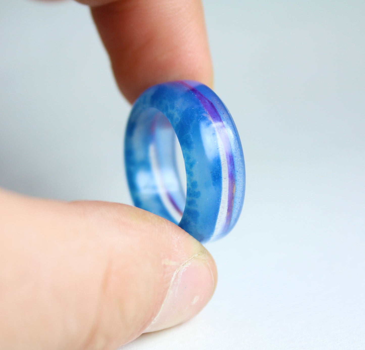 Ocean Waves Glow Ring