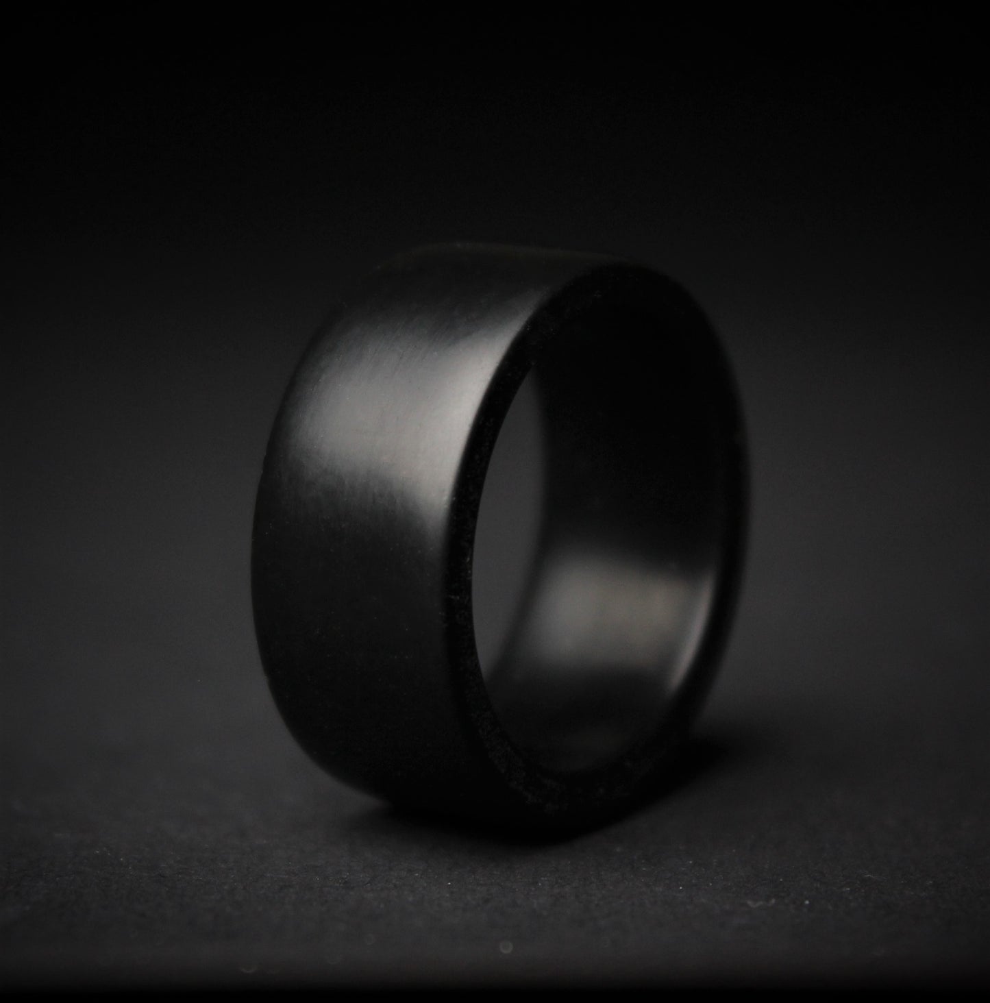 Blackout - Black Epoxy Ring