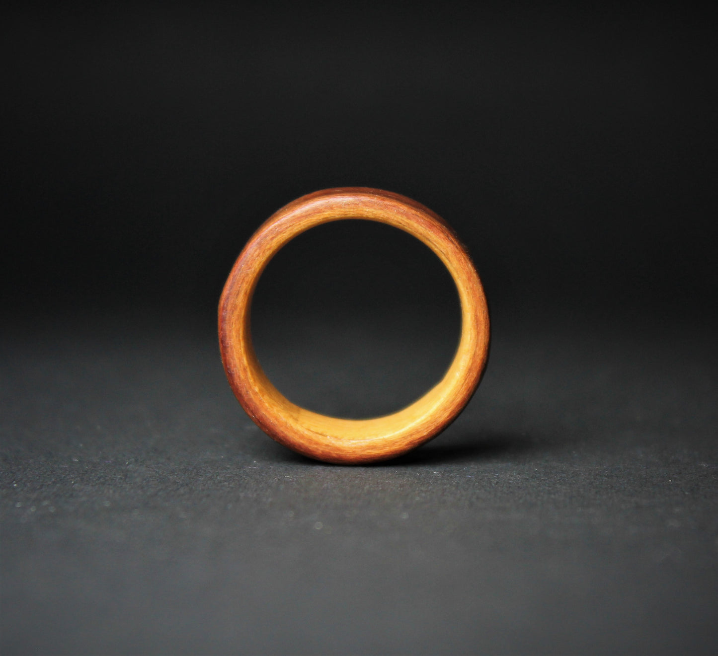 Plum Bentwood Ring