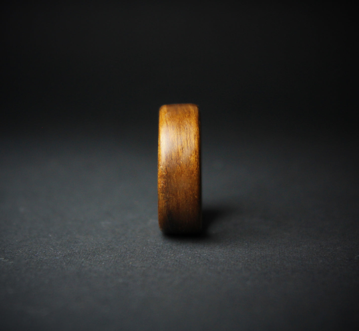 Burmese Teak Bentwood Ring