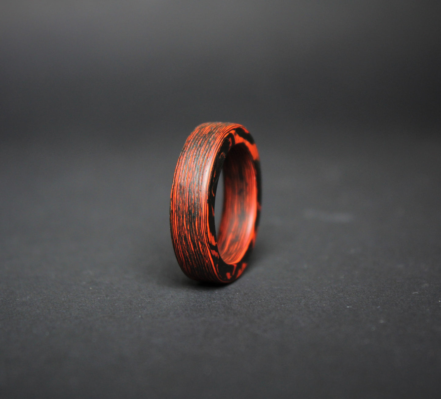 Lava Carbon Fiber Ring