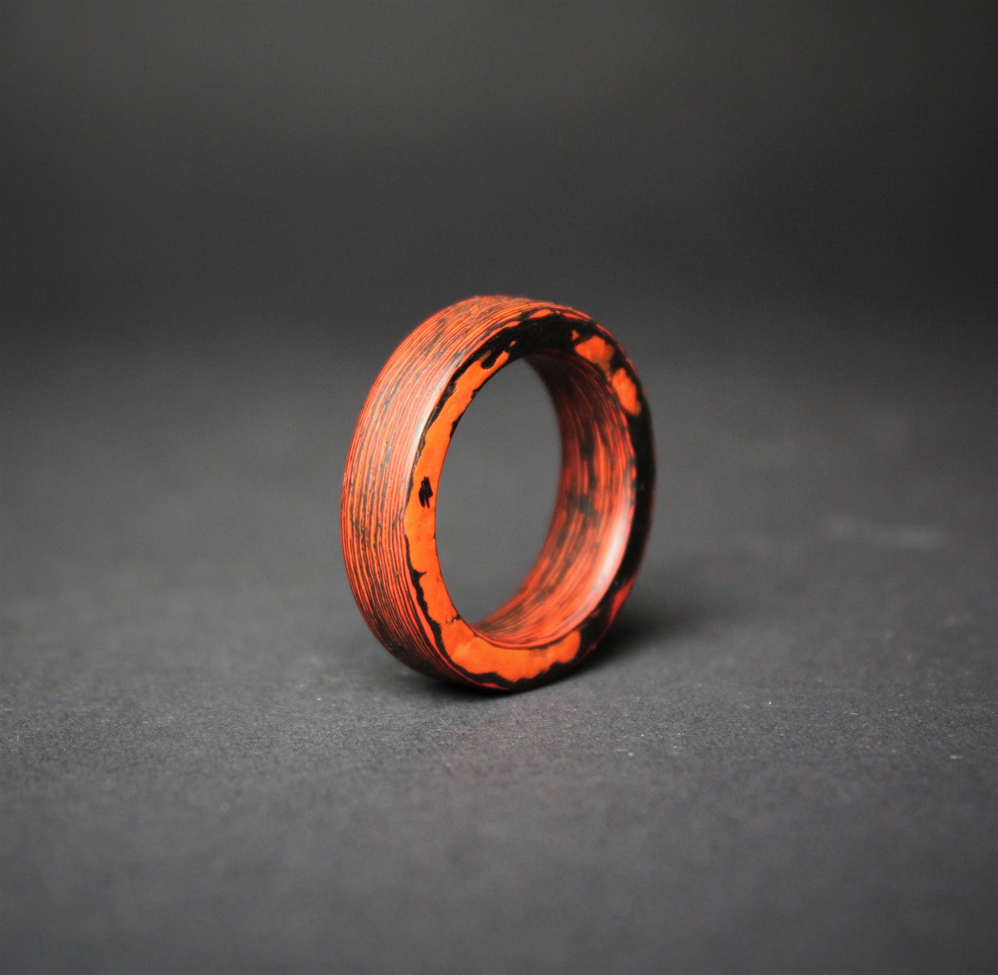 Lava Carbon Fiber Ring