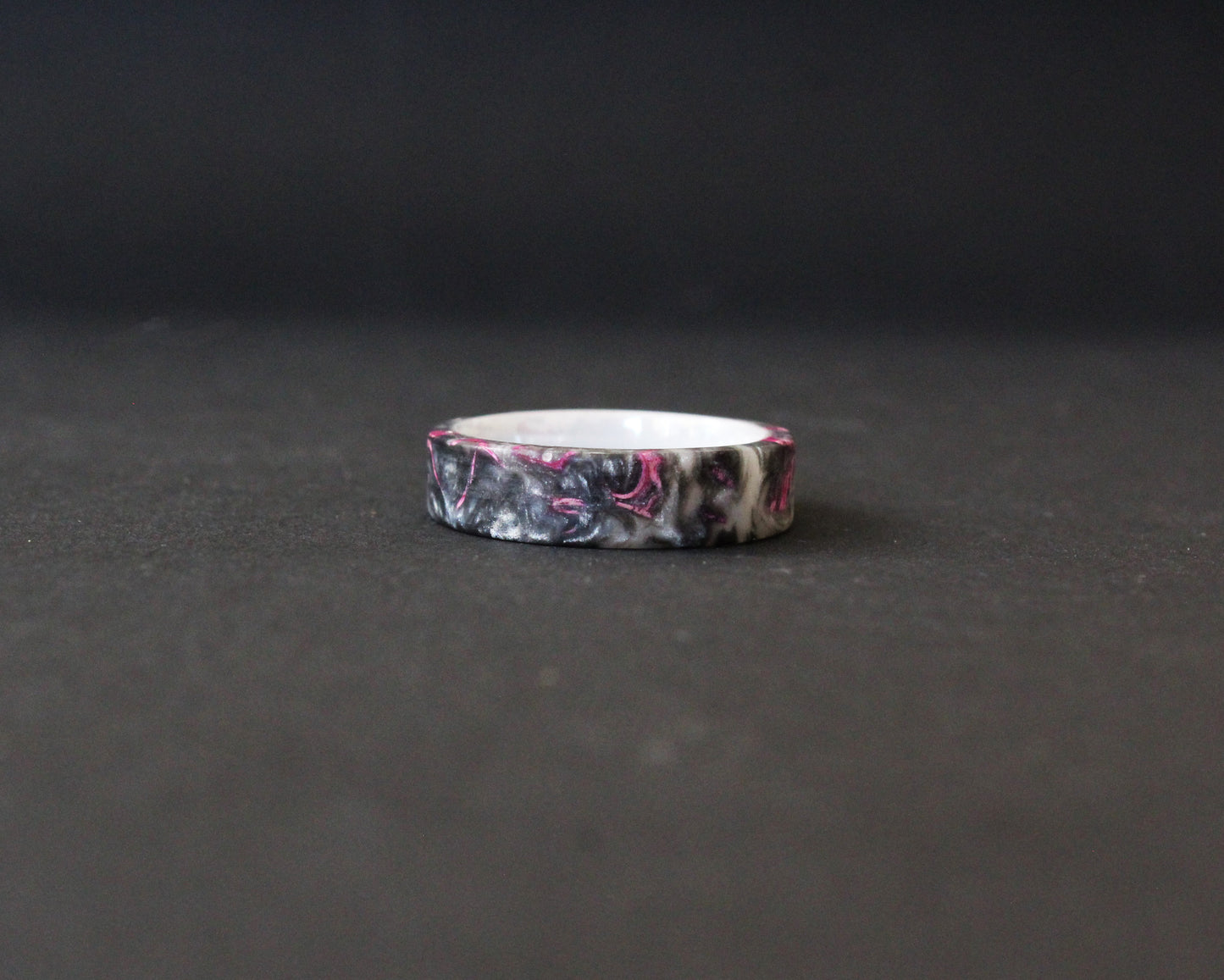 Purple Lightning Storm Ring