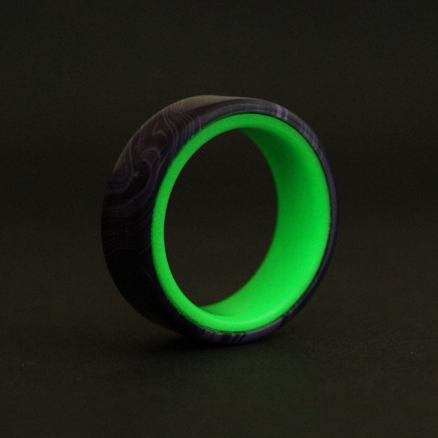 The Joker Ring - Glow in the Dark Resin Ring