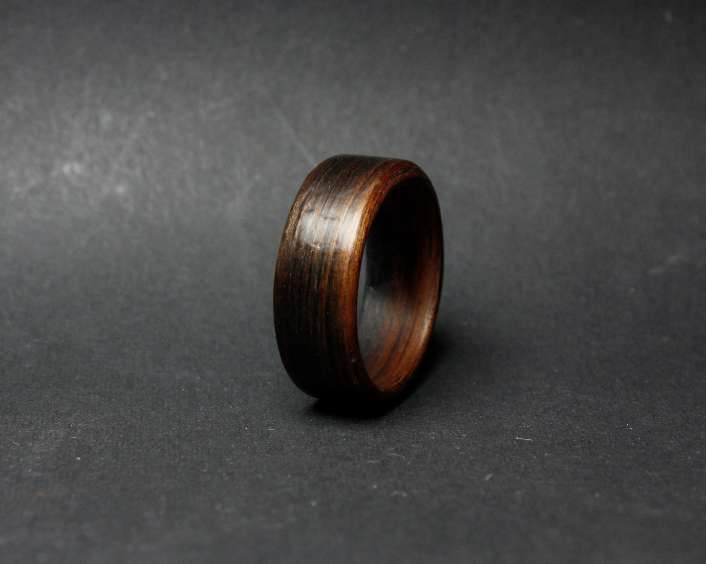 Amara Ebony Bentwood Ring