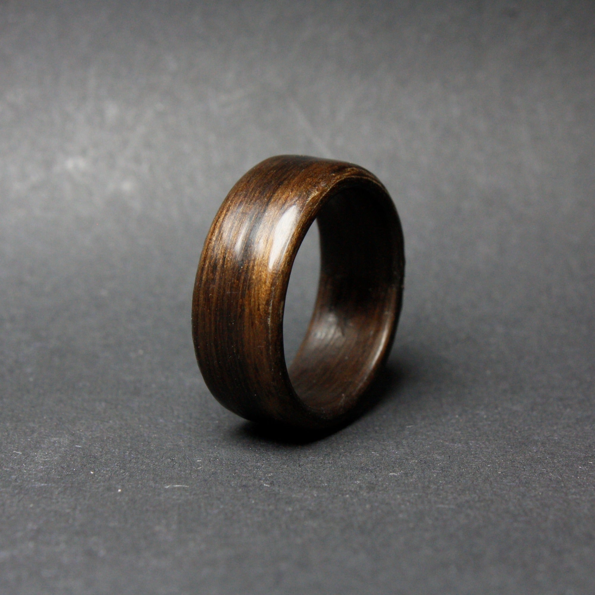 Smoked on sale Eucalyptus Bentwood Ring