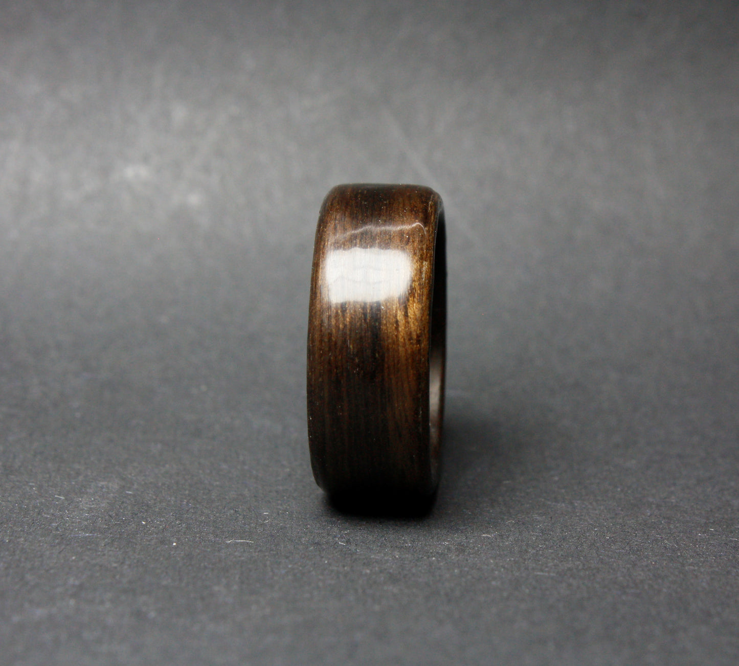 Smoked Eucalyptus Bentwood Ring