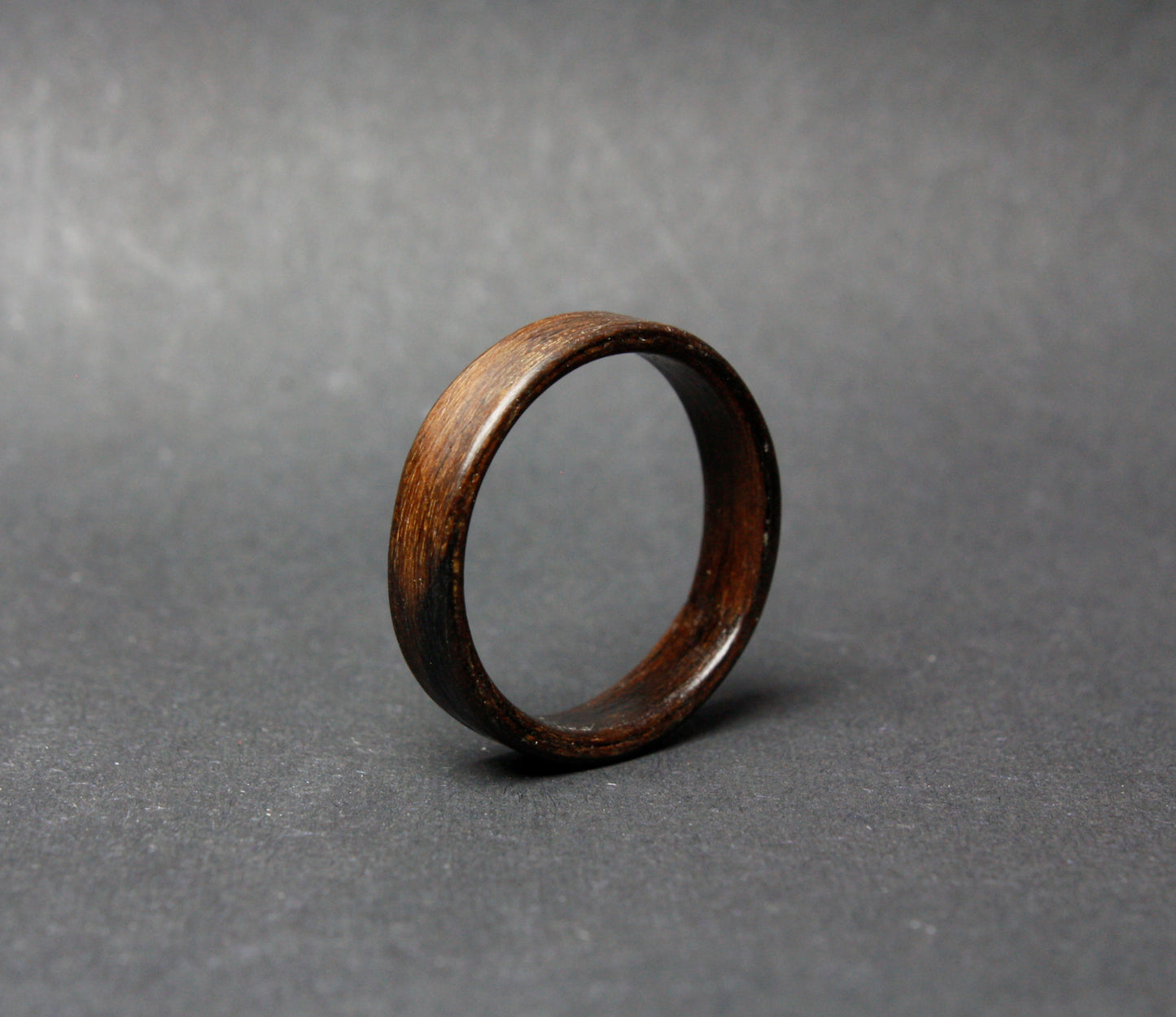 Dark Lingum Vitae Bentwood Ring