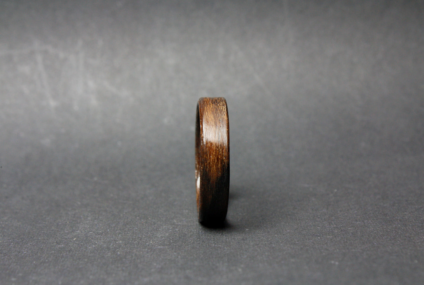 Dark Lingum Vitae Bentwood Ring