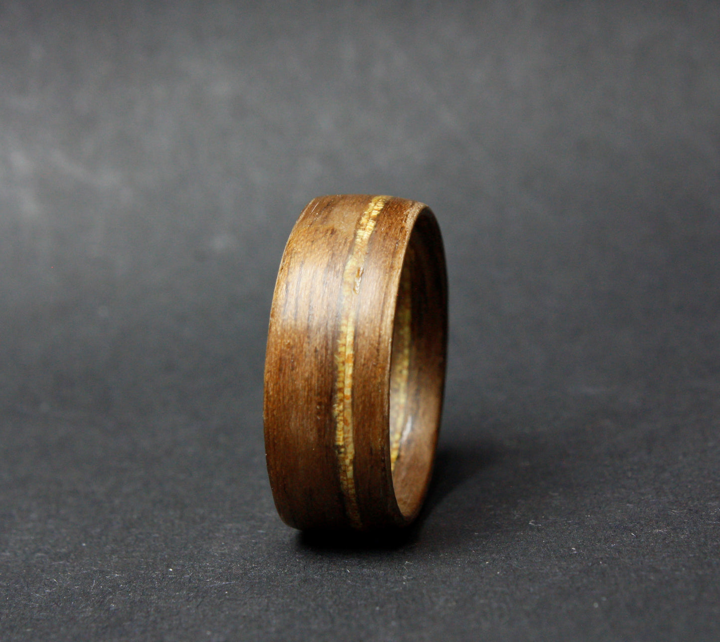 Walut and Gabon Bentwood Ring