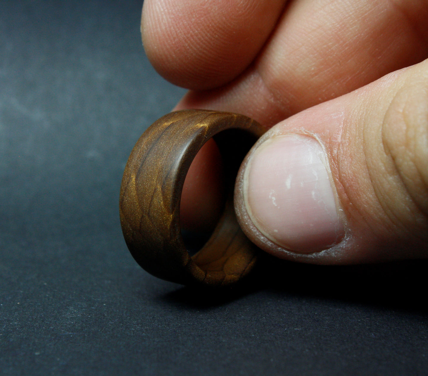 Brown Dragon - Resin Ring