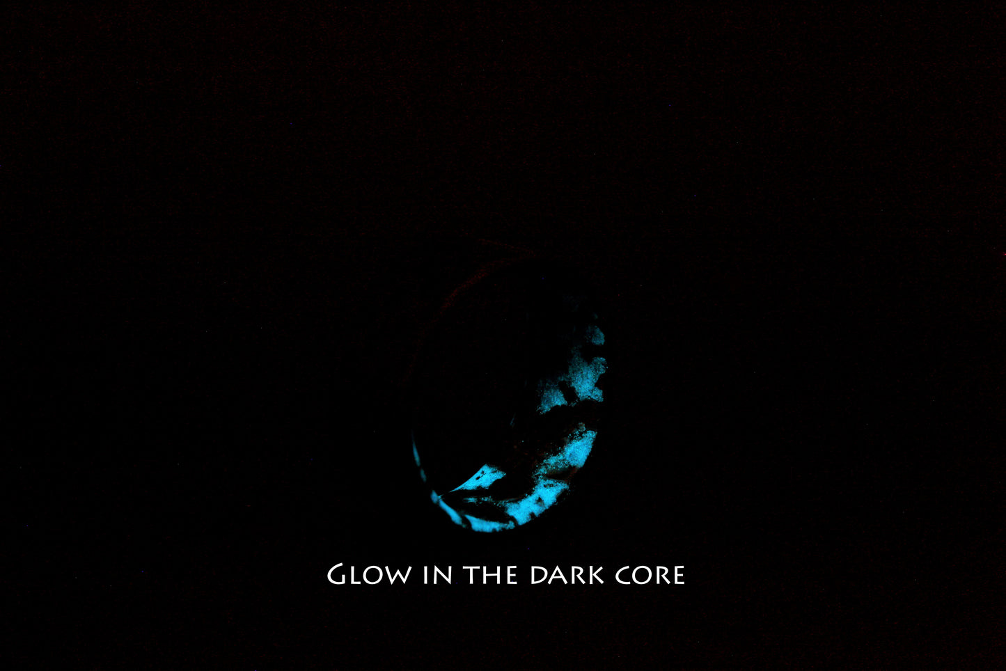 Carbon Ring with Turquoise - Glow Core