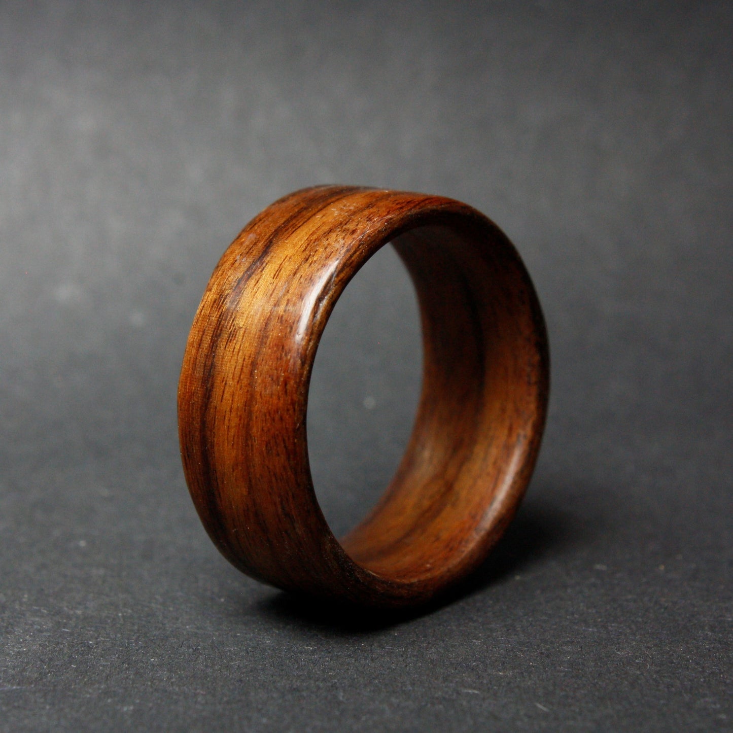 Santos Rosewood Bentwood Ring