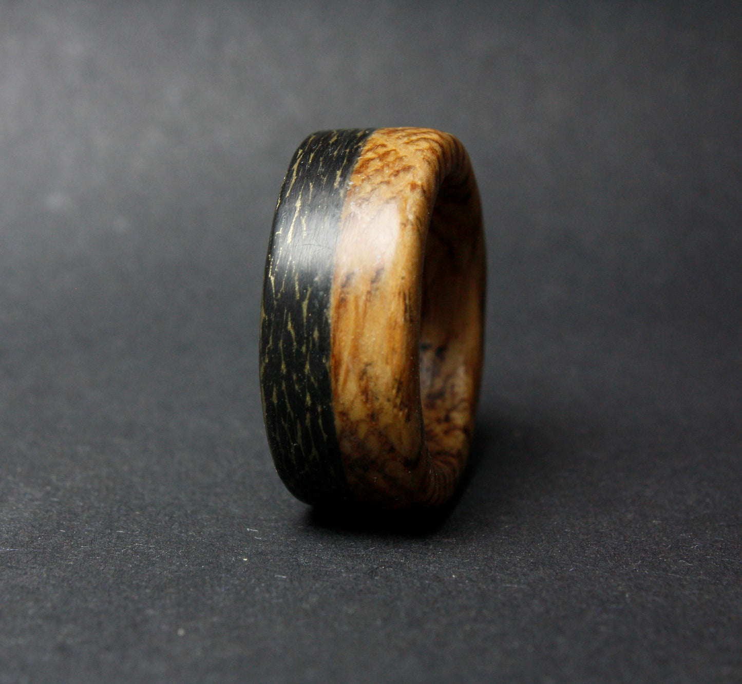 Smoked Cask - Whiskey Barrel Wood with Brass Infused Carbon Fiber