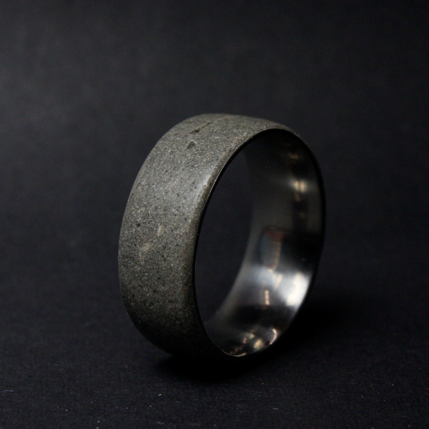 Concrete and Stainless Steel Ring