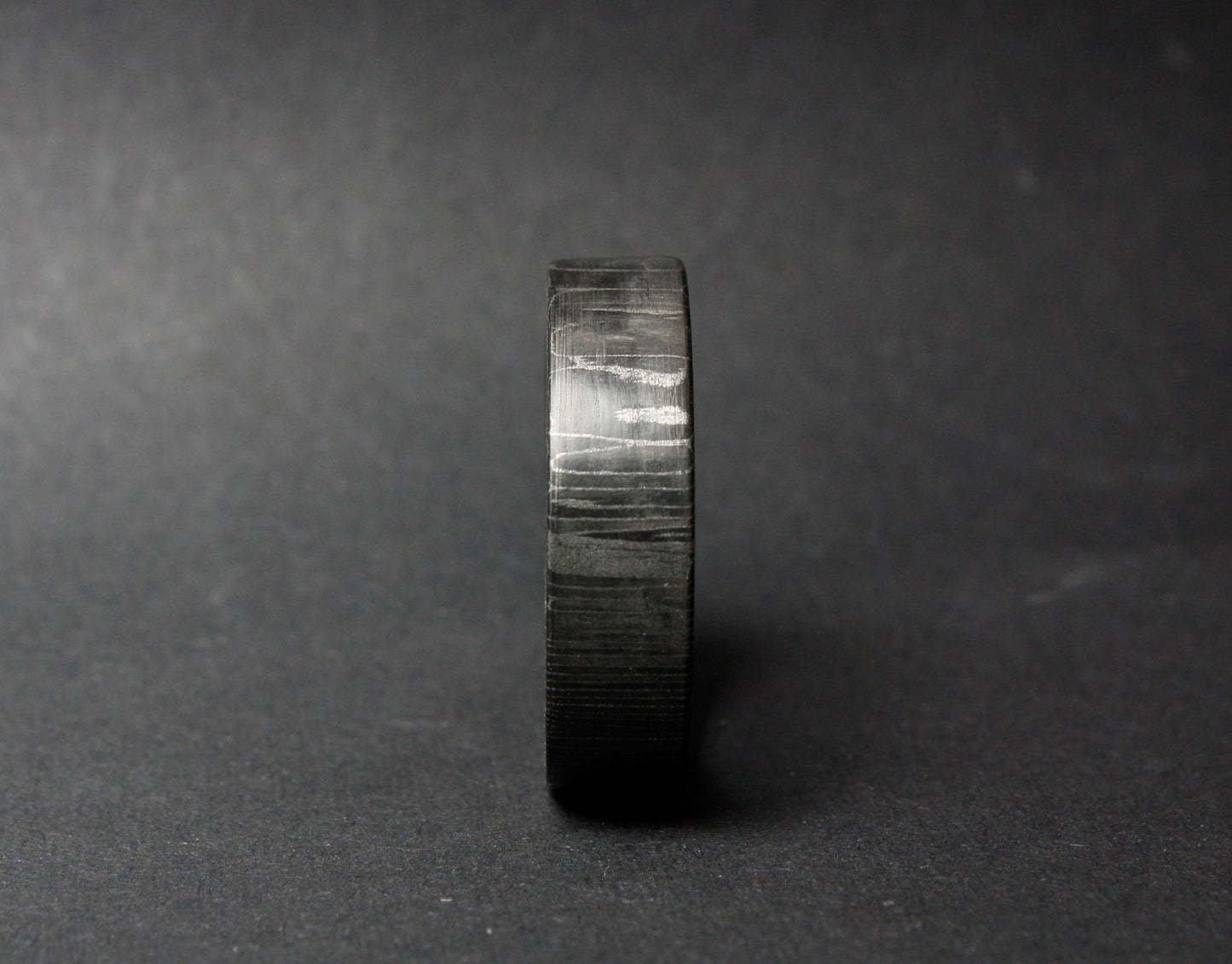 Wood Texture Carbon Fiber Ring