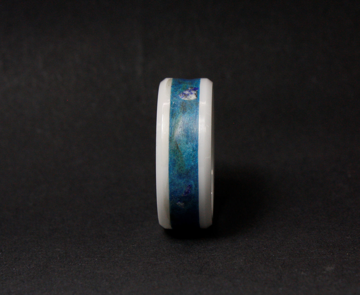 The Uranus Ring - White Ceramic Glow Ring