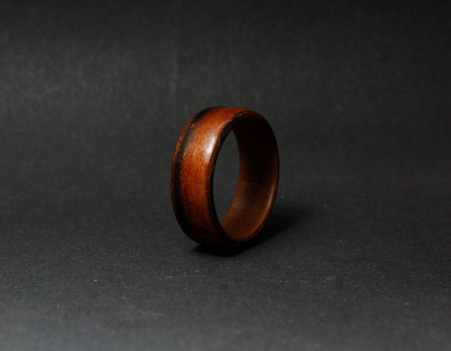 Tieno Bentwood Ring