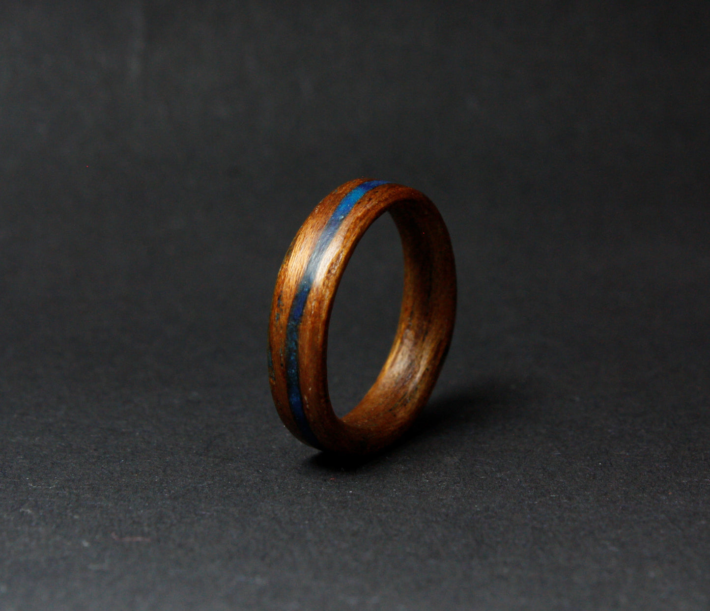 Mahogany Glow Bentwood Ring