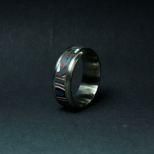 Jeep Fordite Wedding Ring