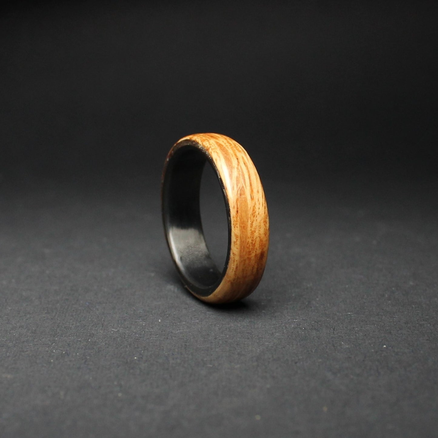 Wood and Carbon Ring