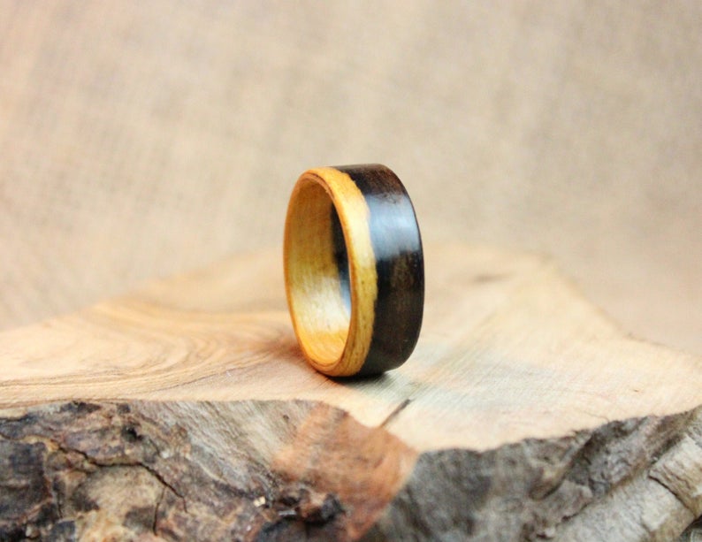 Lingum Vitae Bentwood Ring