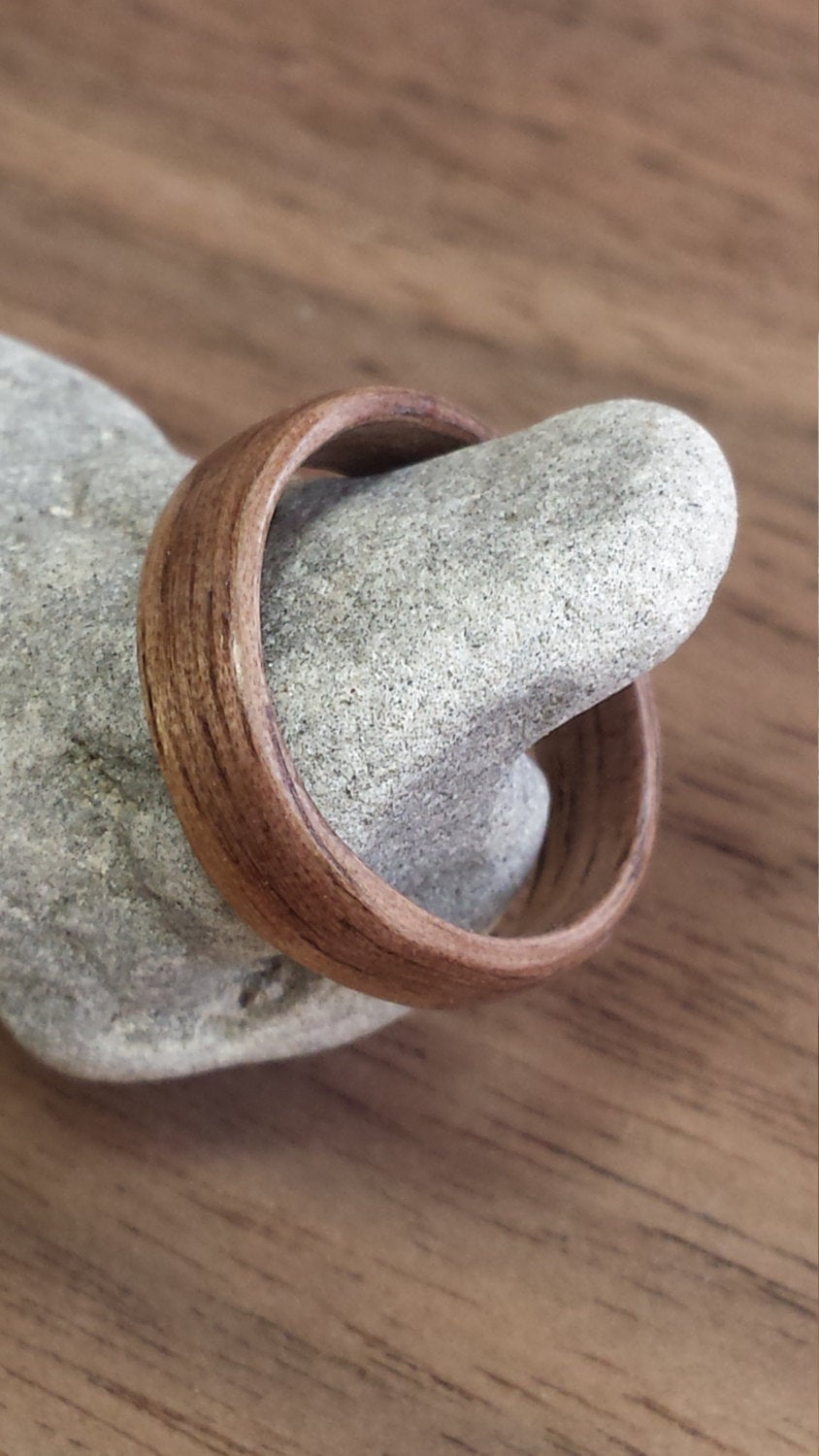 Walnut Bentwood Ring