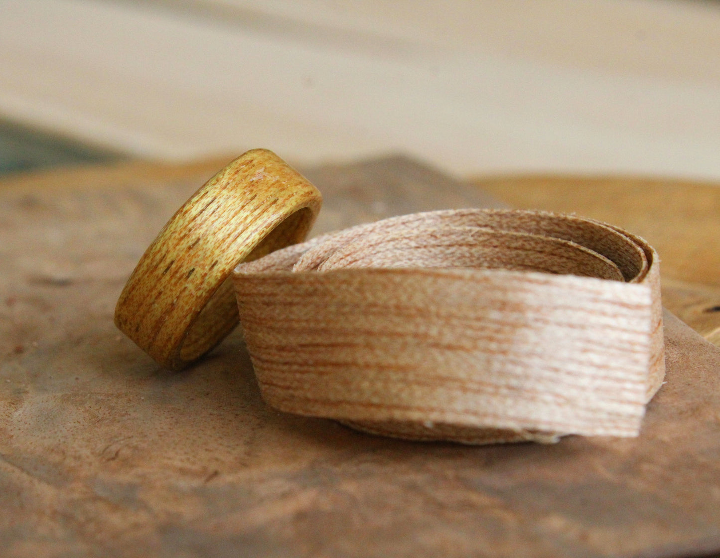 Gabon Bentwood Ring