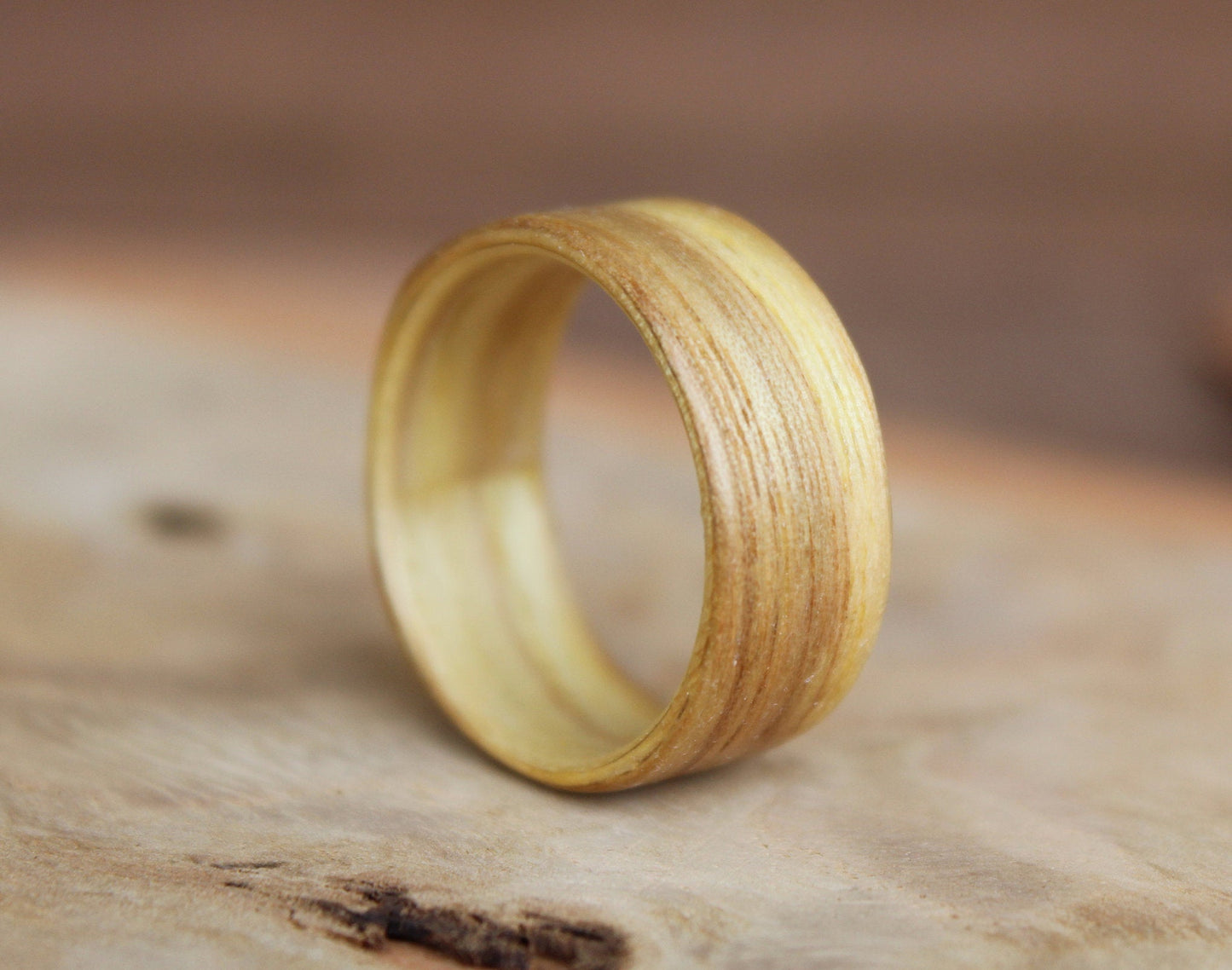 Hickory Bentwood Ring