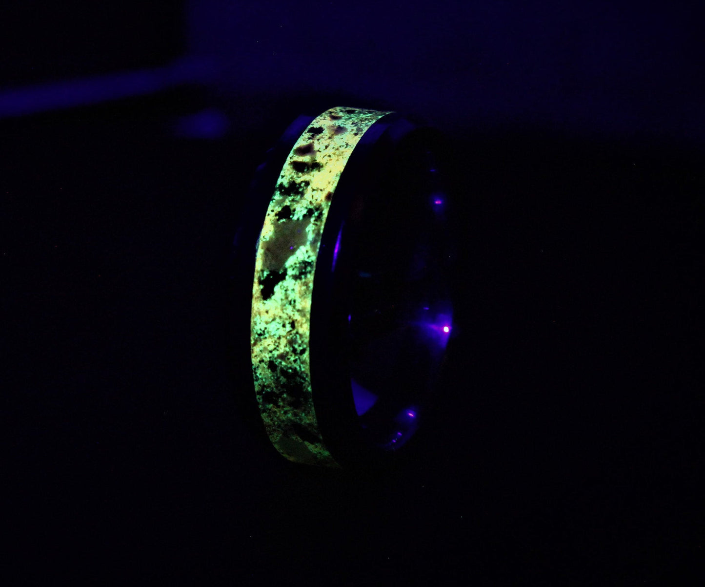 The Mars Ring - Glow Tungsten Ring