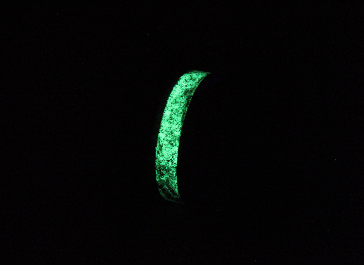 The Titan Ring - Black Ceramic Glow Ring