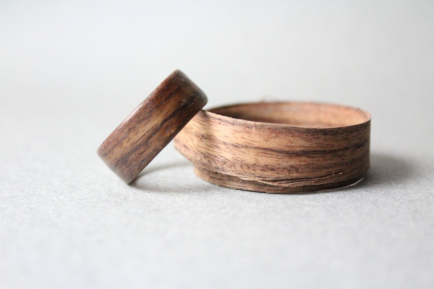 Santos Rosewood Bentwood Ring