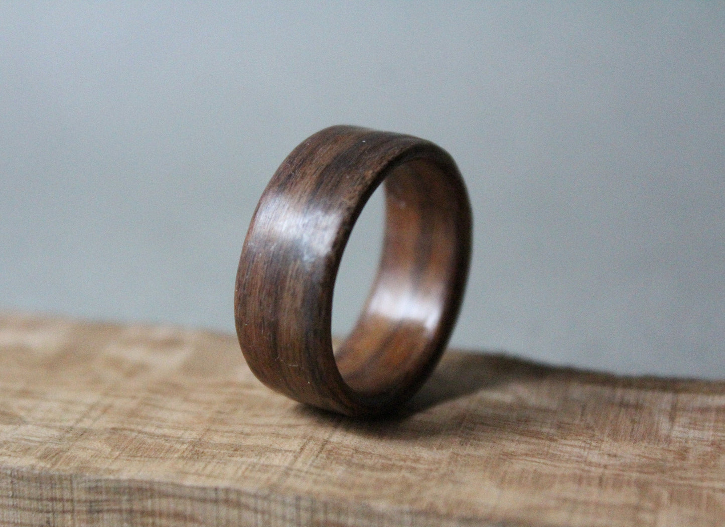 Santos Rosewood Bentwood Ring