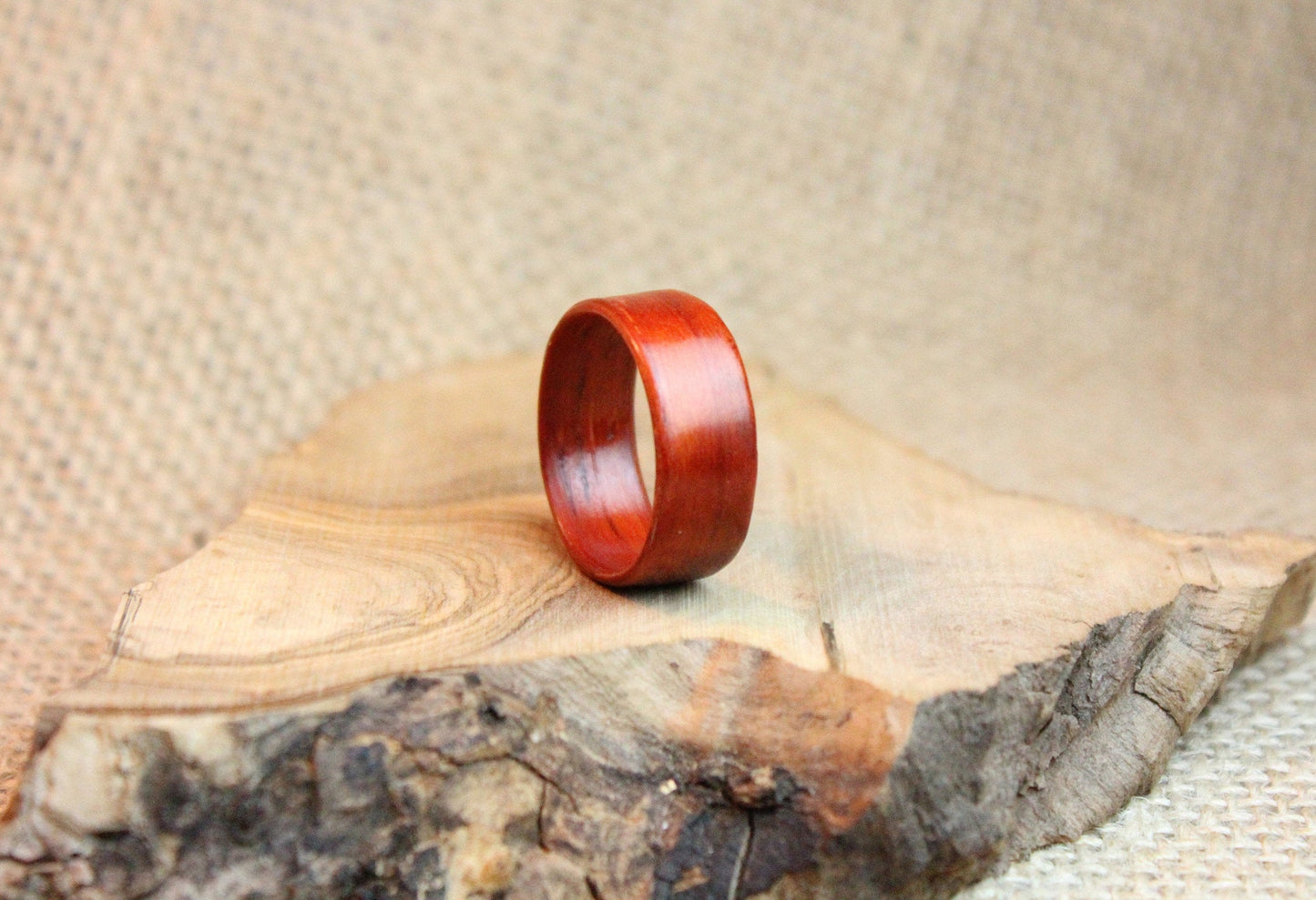 Padauk Bentwood Ring